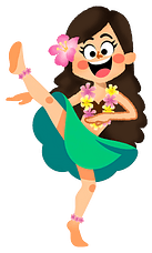 Luau gal